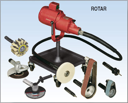 ROTOR Flexible Shaft Grinding Machine